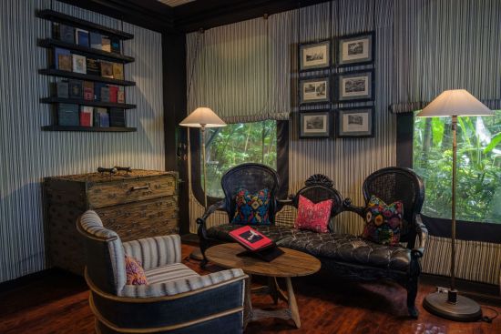 Capella Ubud, Bali:  Terrace Tent | Living Room