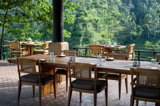 Buahan, a Banyan Tree Escape à Ubud:  Open Kitchen Restaurant
