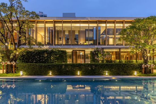 Villa Deva Resort & Hotel in Bangkok:  Pool & Gym View