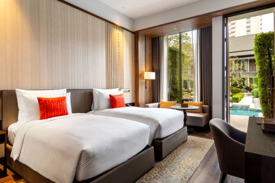 Villa Deva Resort & Hotel in Bangkok:  Deluxe Pool Access Twin