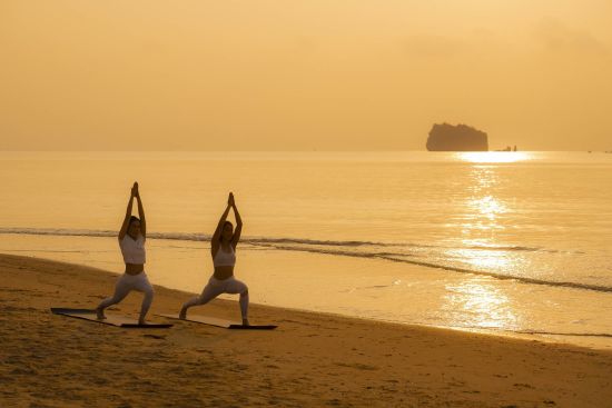 Anantara Koh Yao Yai Resort & Villas à Ko Yao:  Sunrise Yoga