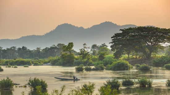 Le sud ravissant du Laos de Pakse: Champasak: Mekong River 4000 islands