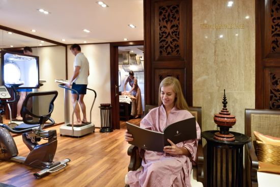 Flusskreuzfahrt auf der «Sanctuary Ananda» Mandalay-Bagan: Sanctuary Ananda Thambyadine Spa Gym