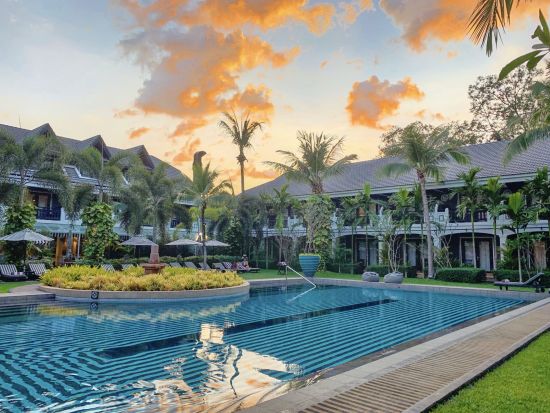 Shinta Mani Angkor in Siem Reap: Pool at Bayon Resort Wing