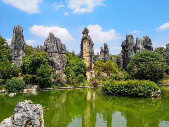 Yunnan - Laos: sur les rails entre deux mondes de Kunming: Naigu Stone Forest