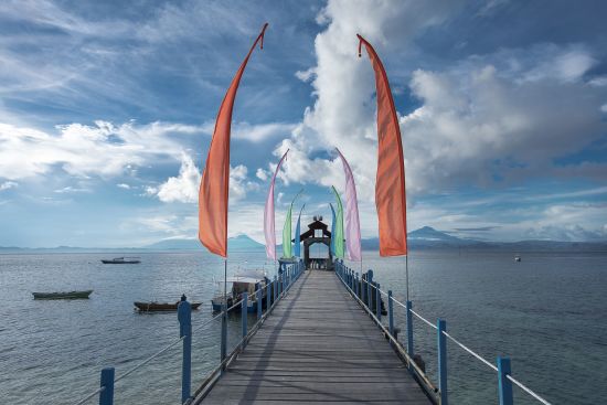 Gangga Island Resort & Spa à Manado:  Jetty