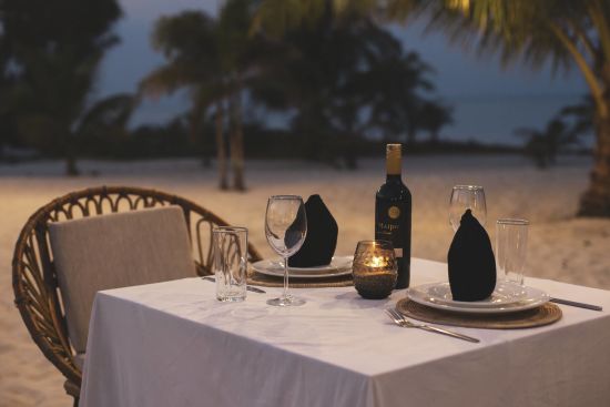 Anaya Koh Rong:  Private dining