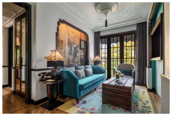 Capella Hanoi:  Junior Suite |  Living Room