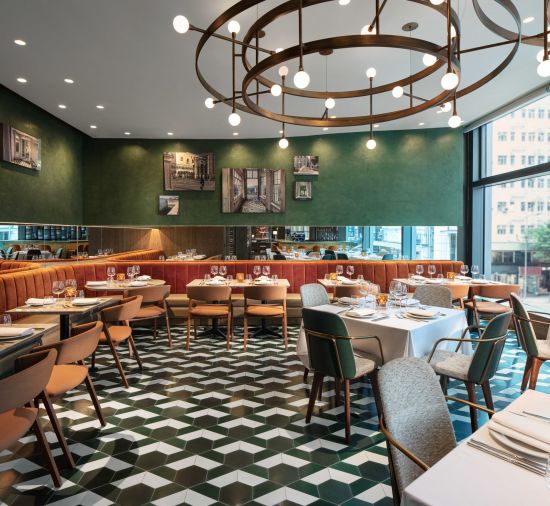 The Hari à Hong Kong:  Lucciola Restaurant & Bar