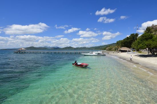 Cocotinos Sekotong in Lombok:  Beach