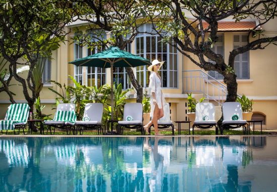 Raffles Hotel Le Royal à Phnom Penh:  Swimming Pool