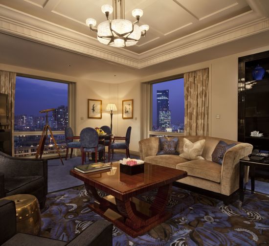 The Peninsula Shanghai:  Grand Deluxe Suite