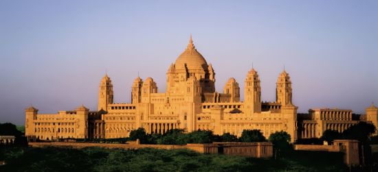Umaid Bhawan Palace in Jodhpur: exterior: 