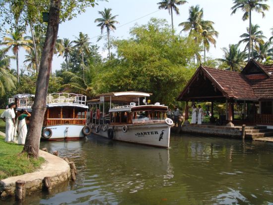 Coconut Lagoon à Kumarakom:  Canal