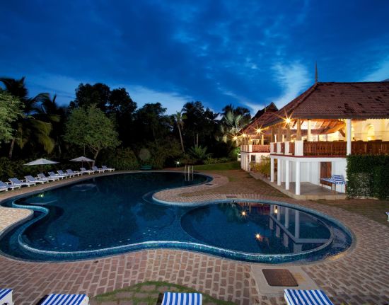 The Travancore Heritage à Kovalam:  Main Pool