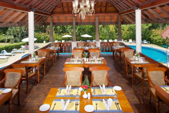The Travancore Heritage à Kovalam:  Restaurant