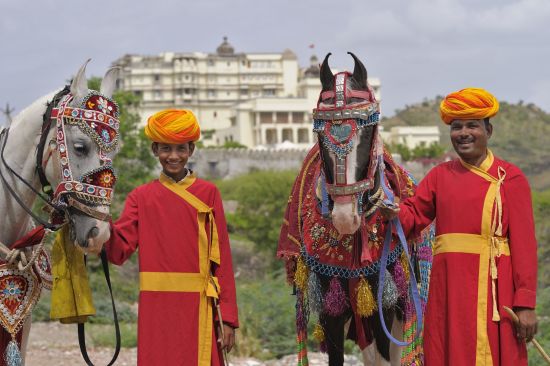RAAS Devigarh à Udaipur:  Horse Ride