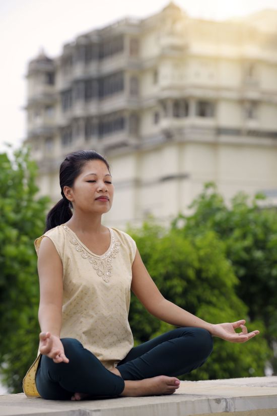 RAAS Devigarh à Udaipur:  Yoga
