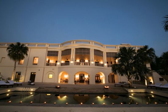 Taj Nadesar Palace à Varanasi:  Garden View