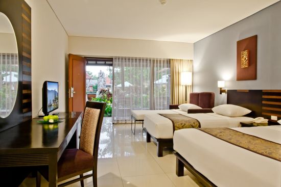 Bali Rani in Südbali:  Deluxe Family | with open sofa bed