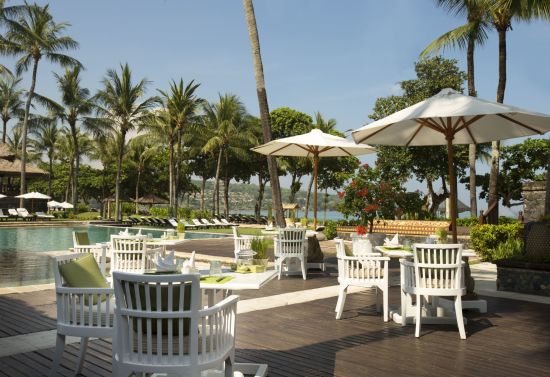 InterContinental Bali Resort in Südbali:  Jimbaran Gardens-outdoor seating