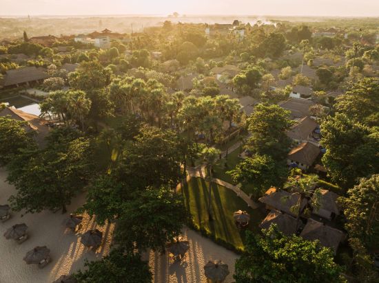 Jimbaran Puri, A Belmond Hotel à Sud de Bali:  aerial view
