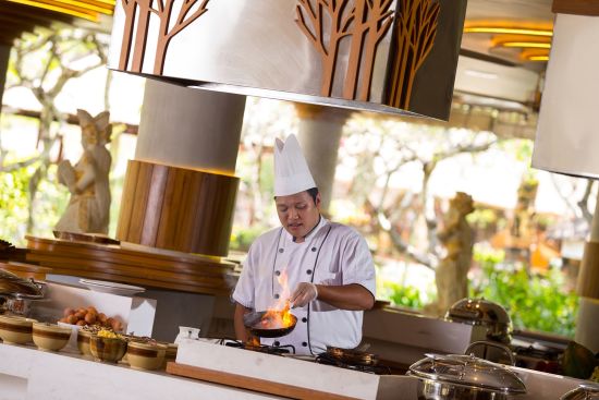 Nusa Dua Beach Hotel & Spa-Handwritten Collection in Südbali:  Wedang Jahe Restaurant