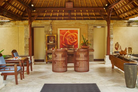 Puri Bagus Lovina in Nordbali:  Jaya Spa Reception Desk