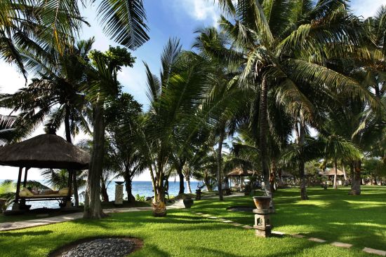 Puri Bagus Lovina in Nordbali:  Garden