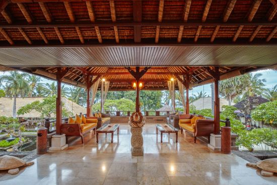 Puri Bagus Lovina in Nordbali:  Lobby