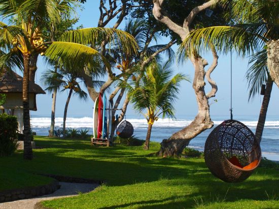 Puri Dajuma à Nord de Bali:  Garden