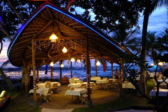 Puri Dajuma à Nord de Bali:  Restaurant Rama