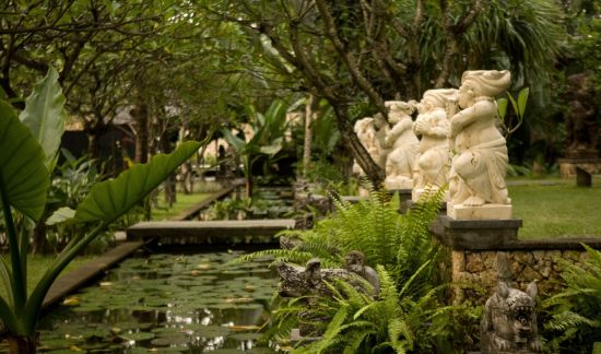 Segara Village in Südbali:  garden