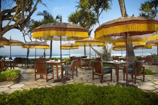 The Oberoi Beach Resort, Bali in Südbali:  Frangipani Cafe