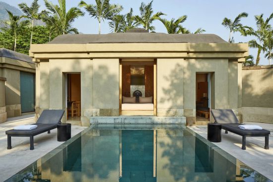Amanjiwo in Yogyakarta:  Garden Pool Suite