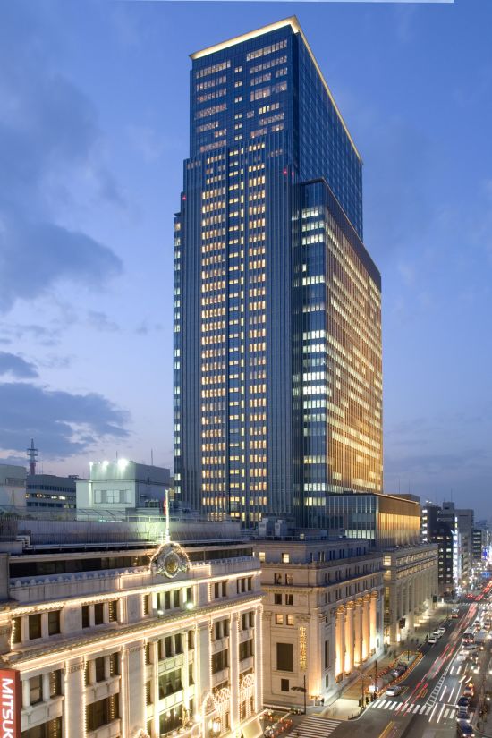 Mandarin Oriental à Tokyo:  Mandarin Oriental from outside