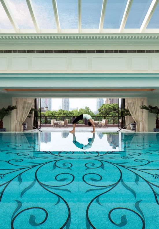 The Peninsula Shanghai:  Yoga Class