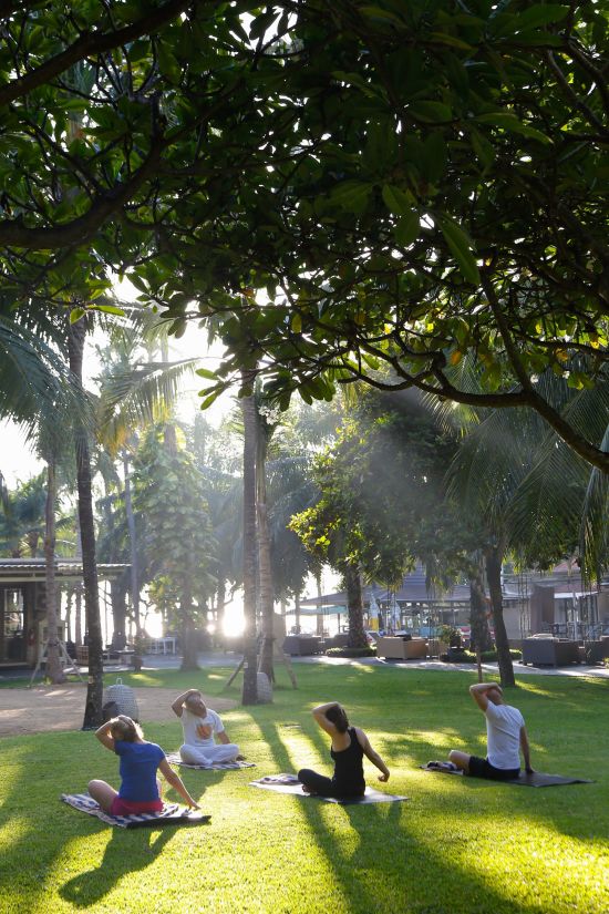 Segara Village in Südbali:  Yoga