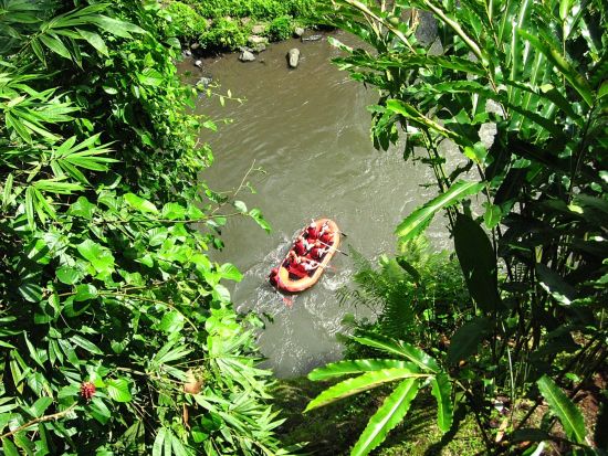 COMO Uma Ubud:  White water raft