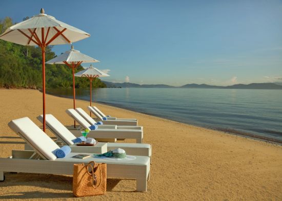 Gaya Island Resort à Kota Kinabalu:  Beach