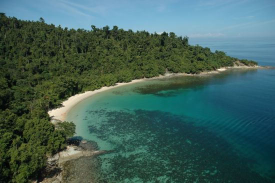 Gaya Island Resort à Kota Kinabalu:  Aerial View