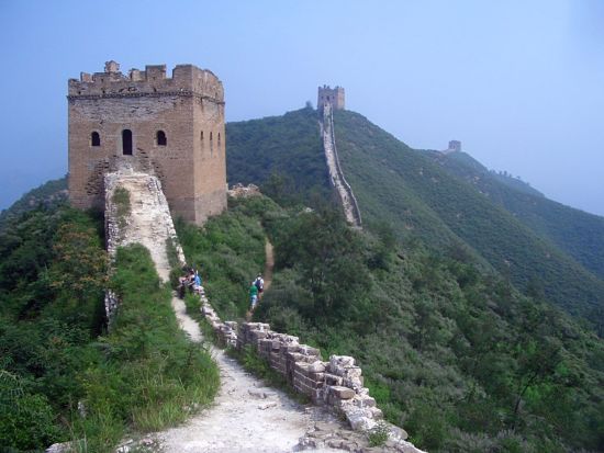 Wandern auf der Grossen Mauer in Peking: Great Wall Jinshaling to Simatai