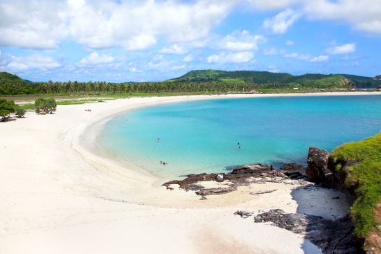 La culture des Sasak à Lombok: Lombok Tanjung Aan Beach
