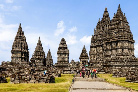 Les magnifiques temples de Prambanan à Yogyakarta: Yogyakarta Prambanan Temple