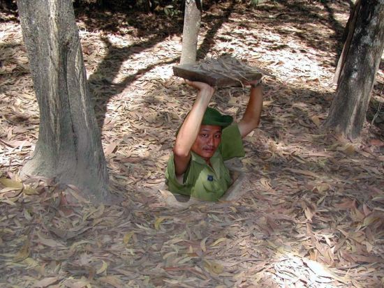 Les tunnels de Cu Chi à Saigon: Cu Chi Tunnels near Saigon