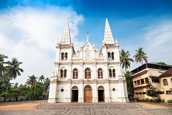 Spaziergang durch Fort Kochi: Santa Cruz Basilica in Kochi