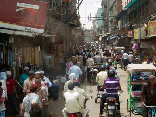 Zu Fuss durch Alt-Delhi: Chandni Chowk Delhi