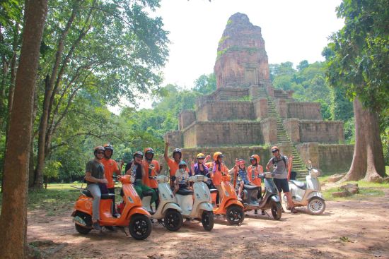 Tour en Vespa à travers Angkor à Siem Reap: Siem Reap: Vespa Tour
