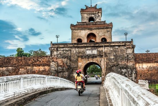 Die Verbotene Stadt & Zitadelle in Hue: Hue Gate Imperial Palace