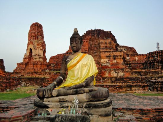 Ayutthaya mit der «Grand Pearl» in Bangkok: Ayutthaya